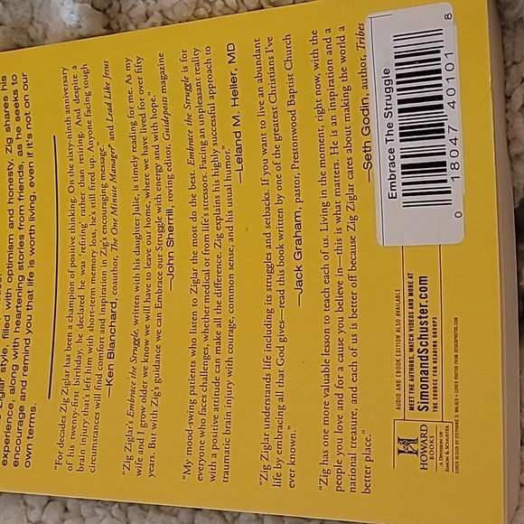 Zig Ziglar & Julie Ziglar Norman Embrace the Struggle Living Life on Lifes Terms - Picture 6 of 6